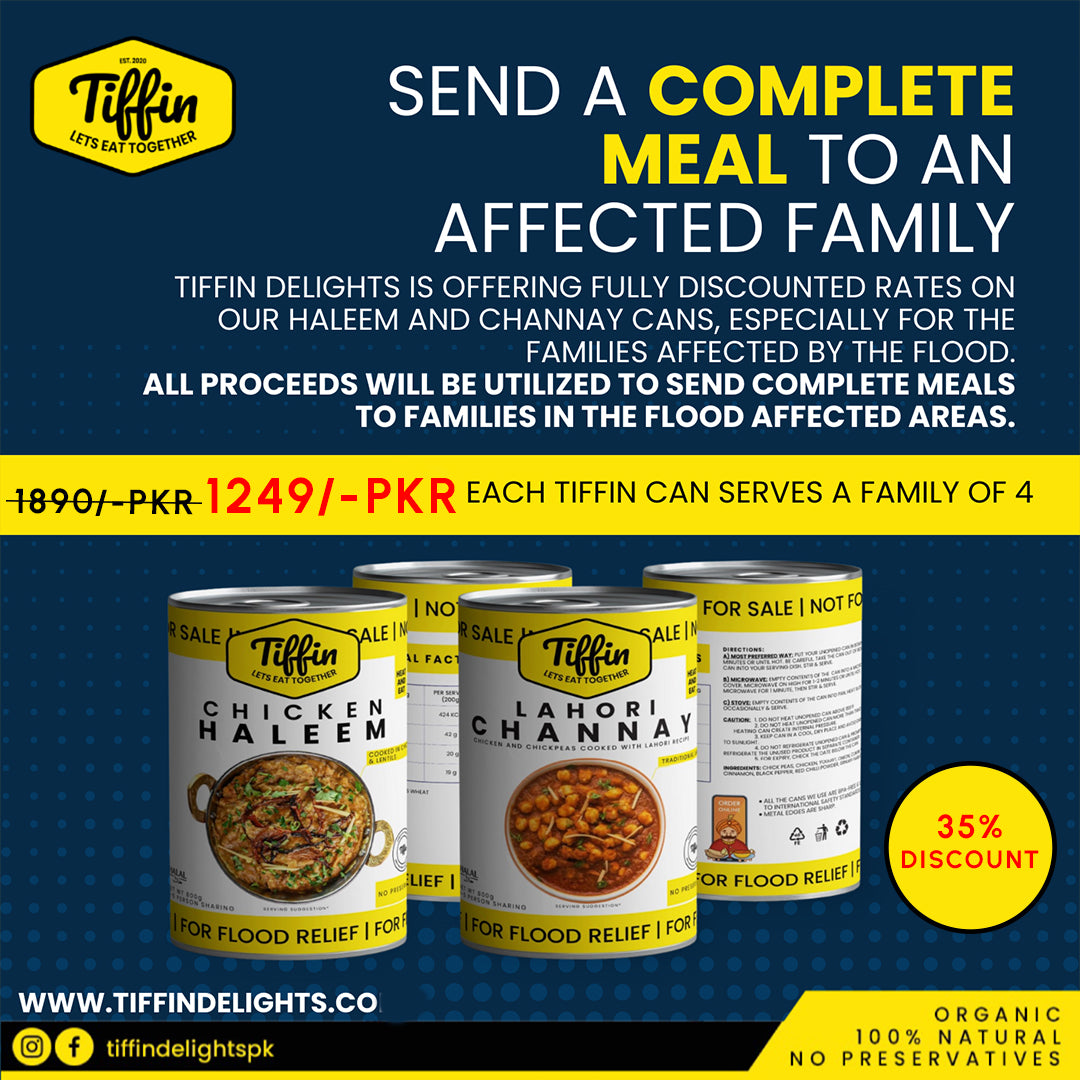 Can for Humanity - Donate a Can of Food to Flood Affectees
